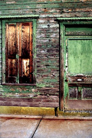 Old Green Paint